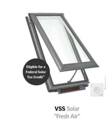 Solar Powered Venting Skylight VSS